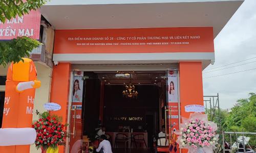 Happy Money chính thức khai trương PGD mới tại Ninh Bình